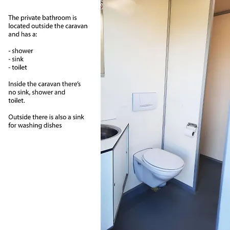 De Rozenbottel Met Prive Sanitair אתר קמפינג Hensbroek